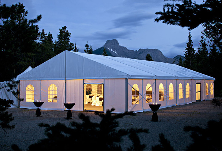 25x50M Large Event Tents With Flooring / Wind Resistant Outdoor Party Tents