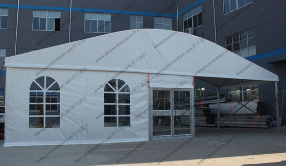 Waterproof Large Outdoor Party Tents Aluminum Frame With Church Windows